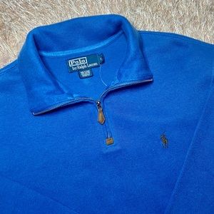 NWT, POLO Ralph Lauren, 1/4 Zip Sweater, 100% Cotton